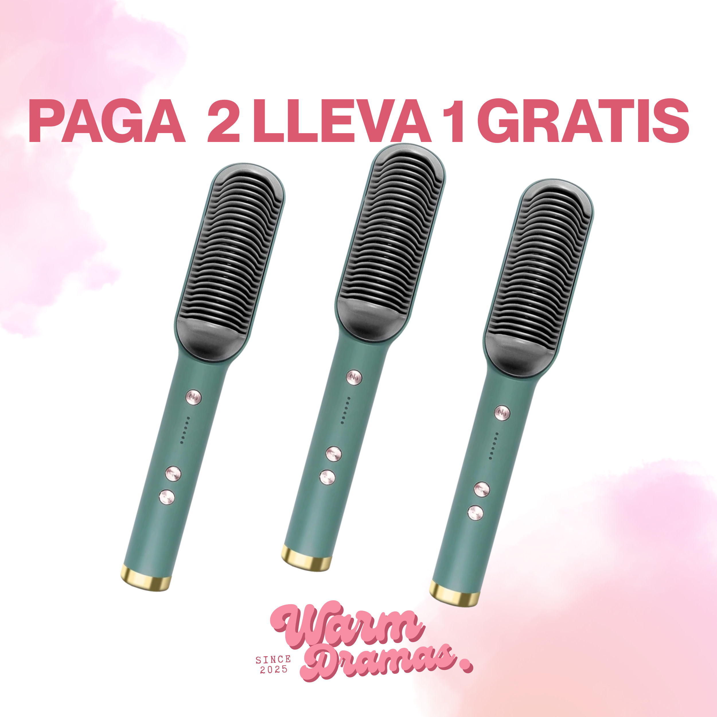 AlisaBrush™ | Cepillo Alisador de Pelo Profesional