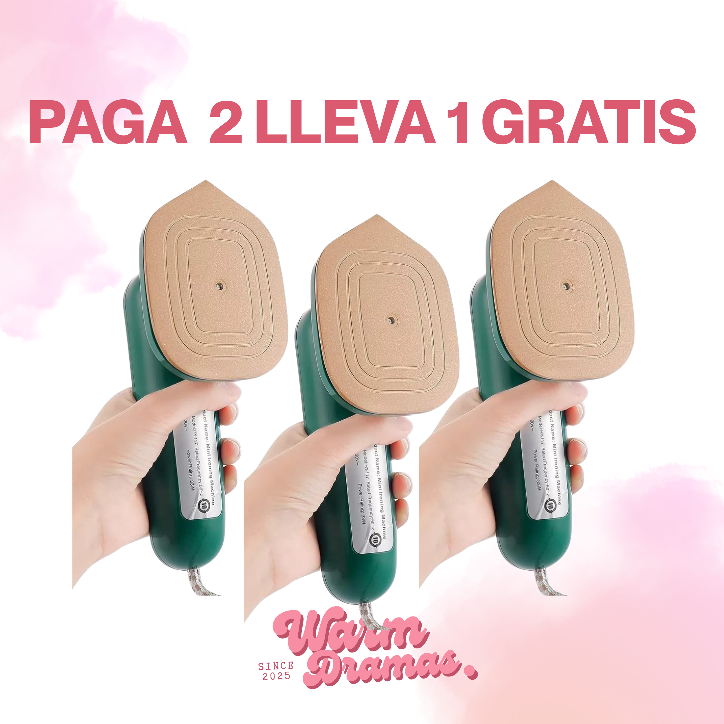 PlanchaGo™ - MiniPlancha portátil